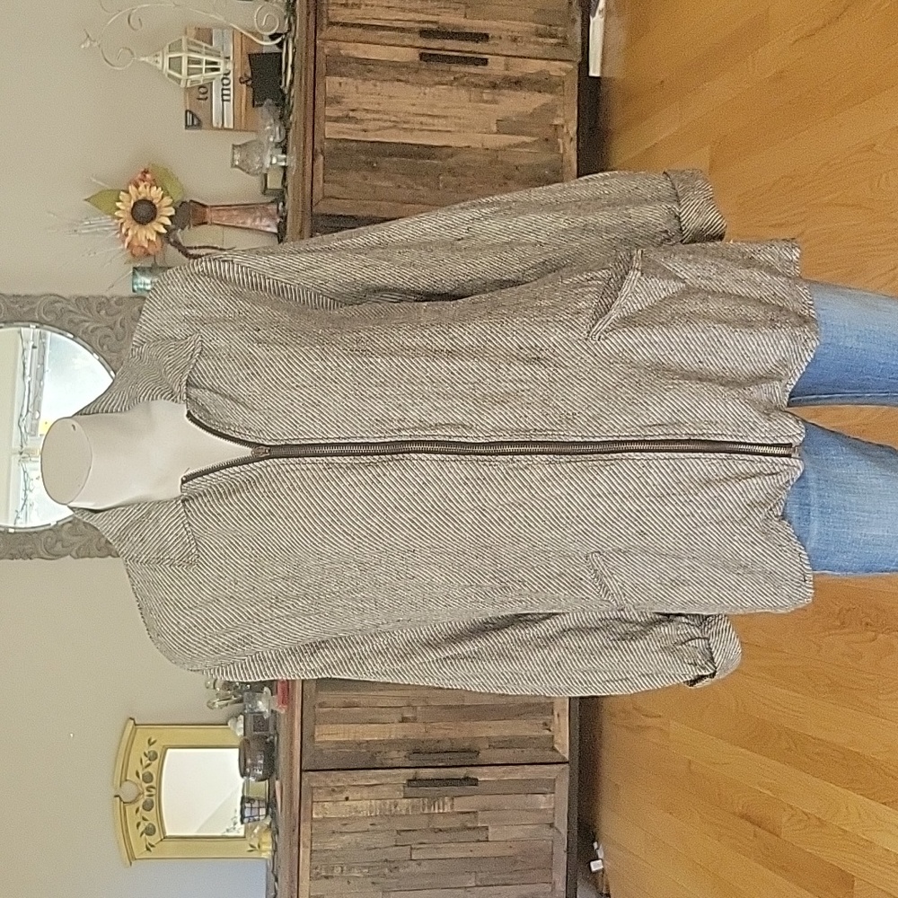 Flax light weight 100% Linen Jacket